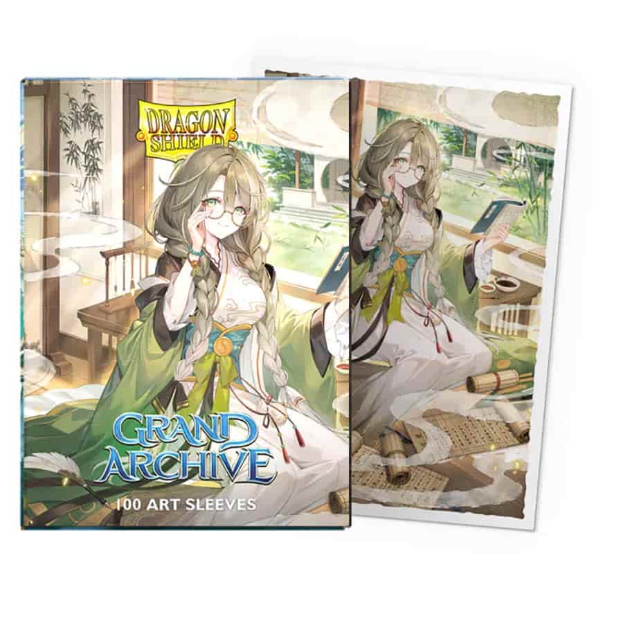 DRAGON SHIELD SLEEVES: MATTE ART: GRAND ARCHIVE: KONGMING WAYWARD MAVEN (100CT)