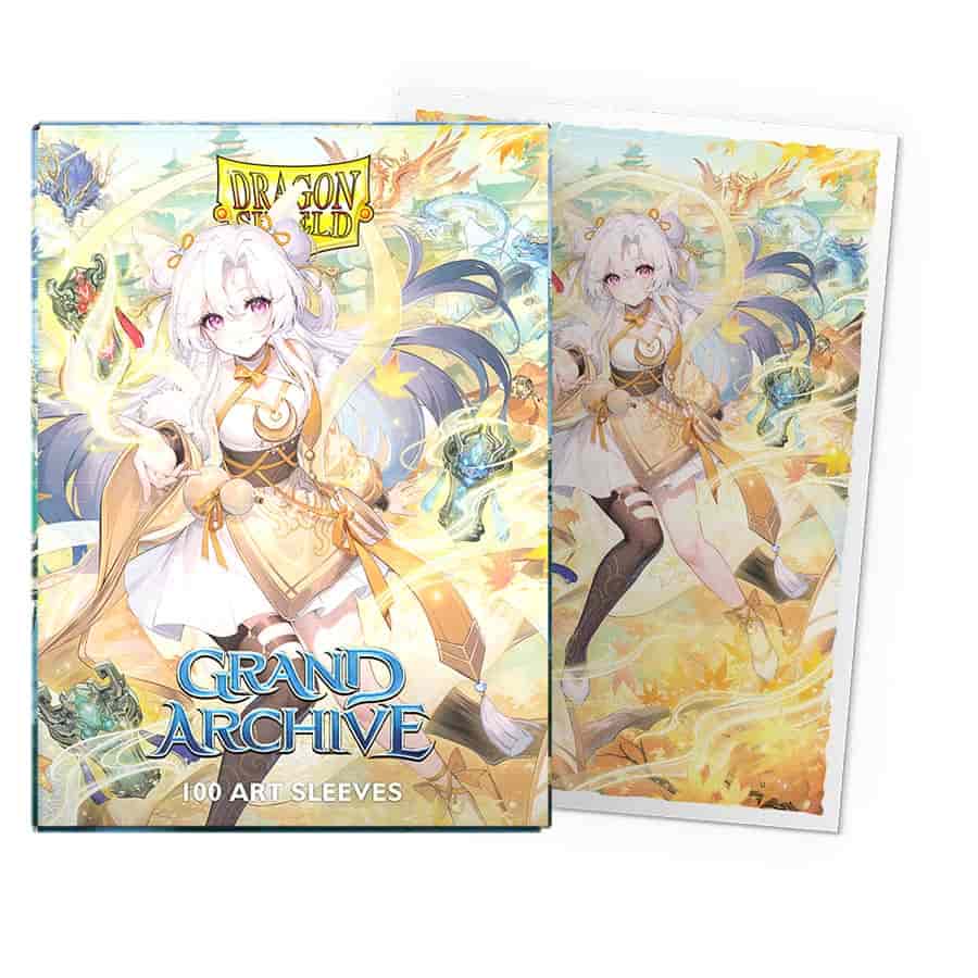 Dragon Shield Sleeves: Matte Art: Grand Archive: Guo Jia Heaven's Favored (100ct)