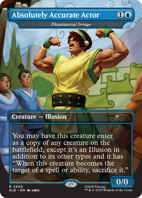 Magic The Gathering Secret Lair x Avatar: The Last Airbender - The Ember Island Players (Foil)