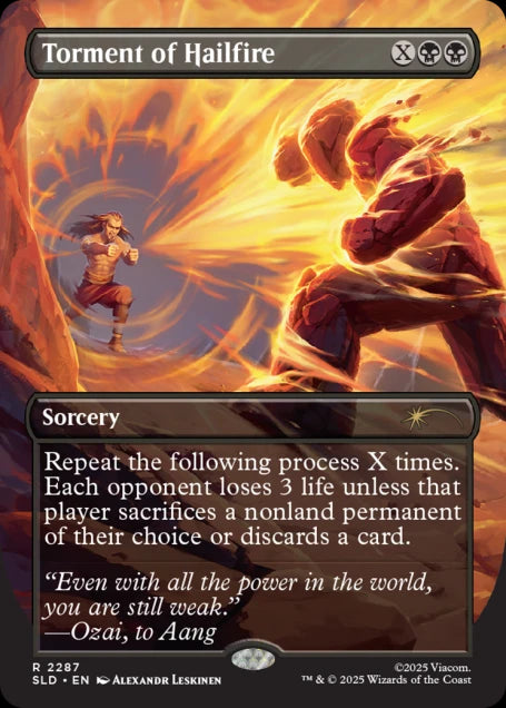 Magic the Gathering Secret Lair x Avatar: The Last Airbender - Everything Changed (Non-Foil)