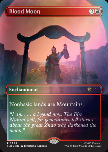 Magic the Gathering Secret Lair x Avatar: The Last Airbender - Everything Changed (Foil)