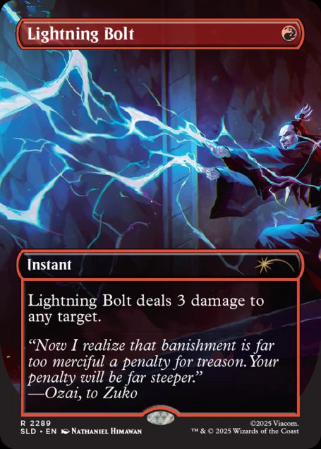 Magic the Gathering Secret Lair x Avatar: The Last Airbender - Everything Changed (Non-Foil)