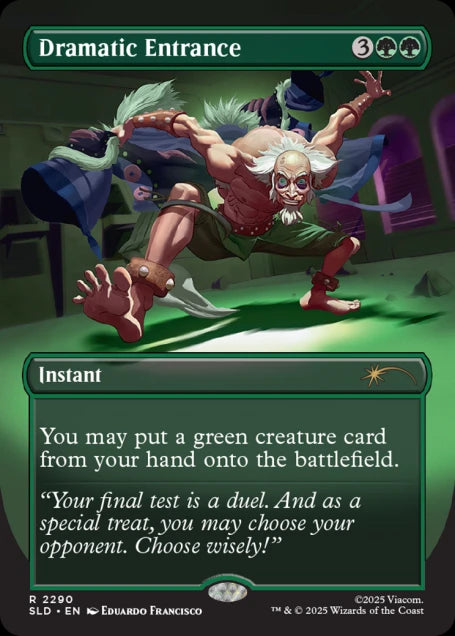 Magic the Gathering Secret Lair x Avatar: The Last Airbender - Everything Changed (Foil)