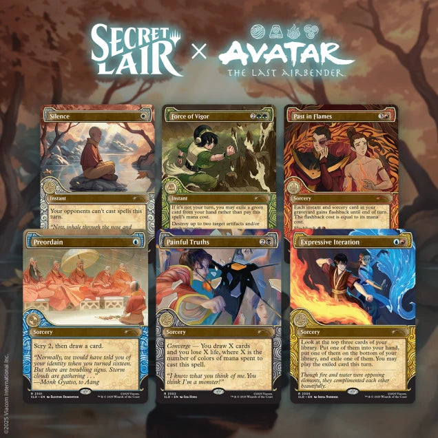 Magic the Gathering Secret Lair x Avatar: The Last Airbender - One wit ...