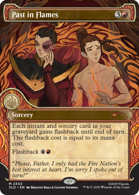 Magic the Gathering Secret Lair x Avatar: The Last Airbender - One with the Elements (Foil)