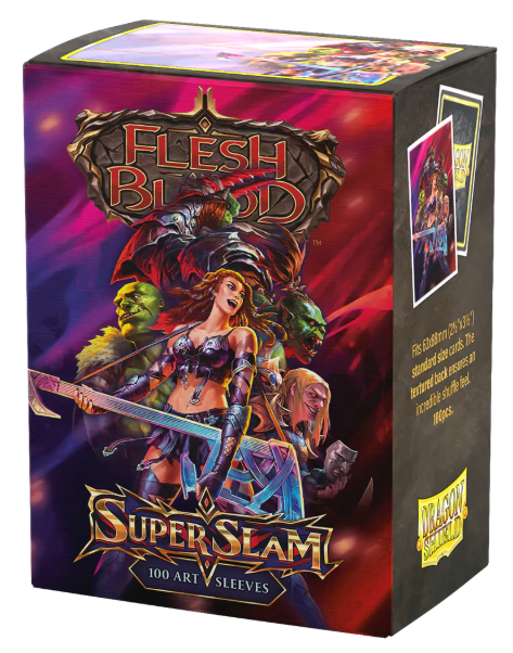 Dragon Shield | Matte Art Sleeves | Super Slam | 100 CT - Smooth & Tough Premium TCG Sleeves |