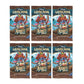 6 Packs Lorcana 12 Card Booster Pack Lorcana Azurite Sea