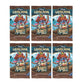 6 Packs Lorcana 12 Card Booster Pack Lorcana Azurite Sea