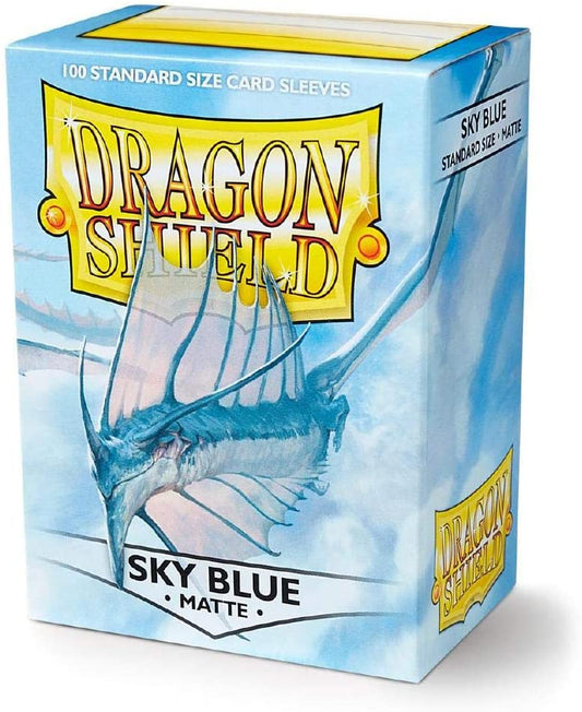 Dragon Shield 100ct Standard Card Sleeves - Matte Sky Blue