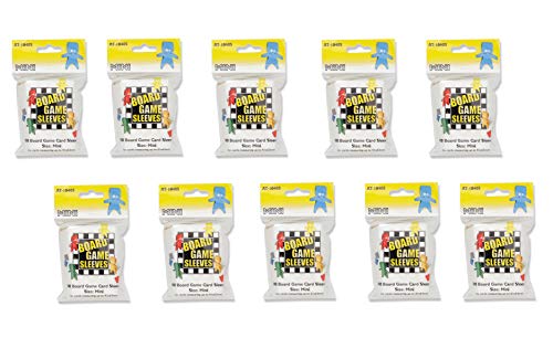 Arcane Tinmen 100ct Board Game Sleeves Display Case (10 Packs) - Mini