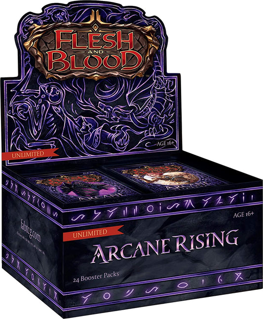 Flesh & Blood TCG: Booster Box (Unlimited Edition) - Arcane Rising