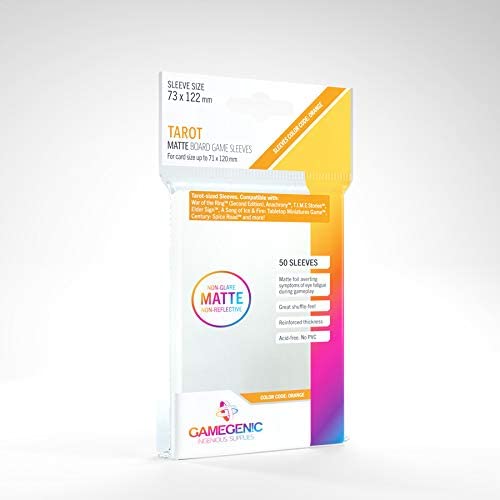 Gamegenic 50ct Matte Board Game Sleeves - Tarot