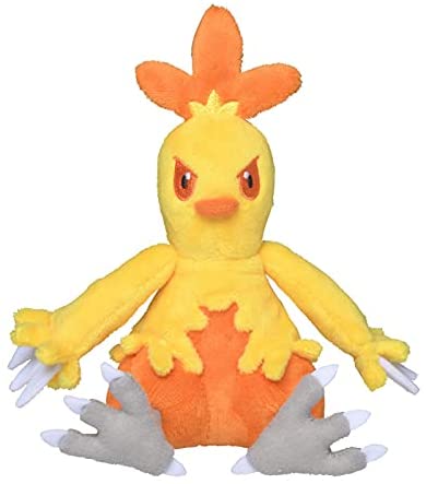 Pokemon Center: Sitting Cuties: Combusken Plush # 256 -  Generation 3 - 6 In