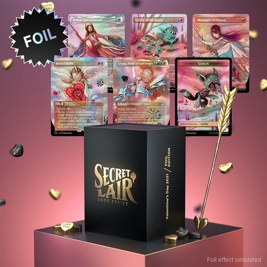 Magic: The Gathering Secret Lair - Premium Foil Edition - 2021 Valentines Day
