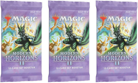 Magic: The Gathering Set Booster Pack Lot - Modern Horizons 2 - 3 Packs