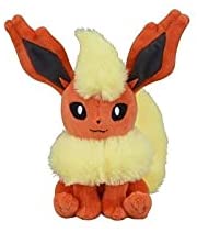 Pokemon Center: Sitting Cuties: Flareon Plush # 136 -  Generation 1 - 6 In