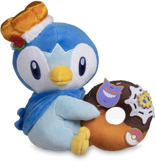 Pokemon Center Piplup Pokémon Pumpkin Celebration Poké Plush - 8 ¾ in.