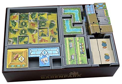 Folded Space Barenpark and Bad News Expansion Board Game Box Inserts