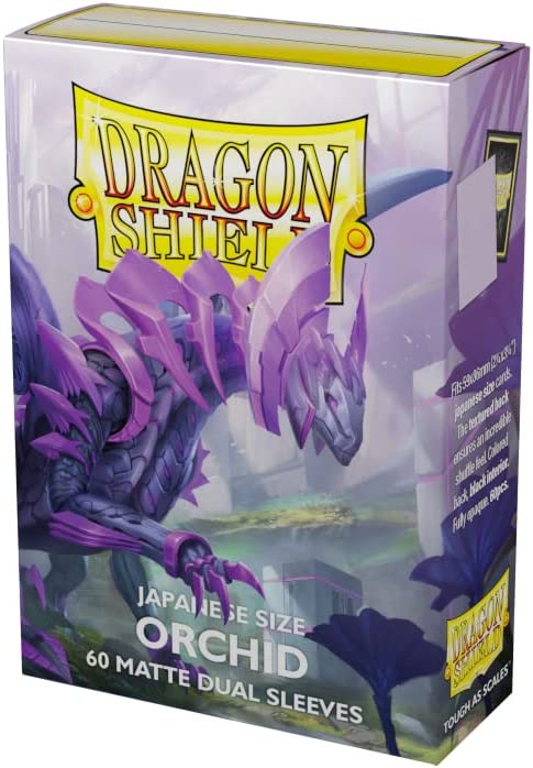 Dragon Shield 60ct Japanese Mini Card Sleeves - Matte Dual Orchid