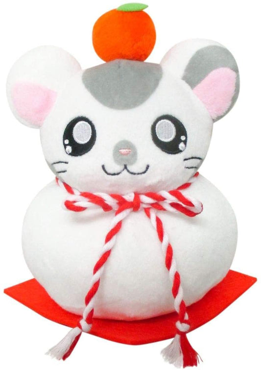 Sanei All Star Collection 4 Inch Plush - Hamtaro Kokan Mochi Mochi Zodiac