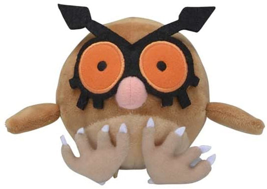 Pokemon Center: Sitting Cuties: Hoothoot Plush # 163 -  Generation 2 - 6 In