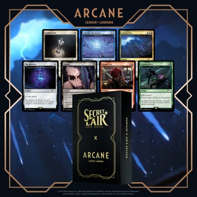Magic: The Gathering Secret Lair - Non-Foil Edition - Arcane League of Legends Lands