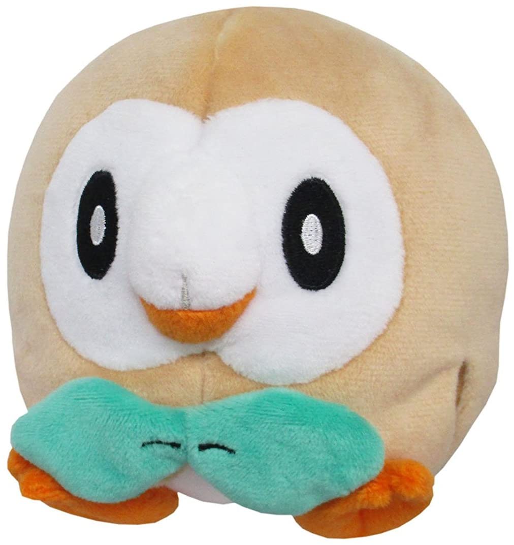 Sanei All Star Collection 8 Inch Plush - Rowlet PP054