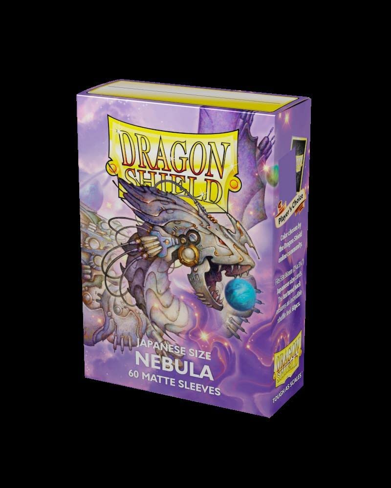 Dragon Shield 60ct Japanese Mini Card Sleeves - Matte Dual Nebula Collectors Emporium NY Dragon Shield 60ct Japanese Mini Card Sleeves - Matte Dual Nebula Collectors Emporium NY