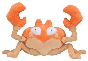 Pokemon Center: Sitting Cuties: Krabby Plush # 98 -  Generation 1 - 6 In