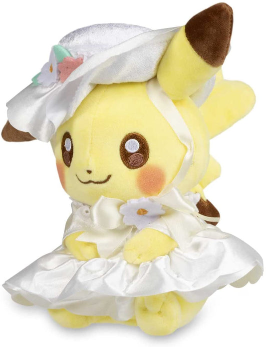 Pokemon 8 Inch Poke Plush - Happy Spring Pikachu