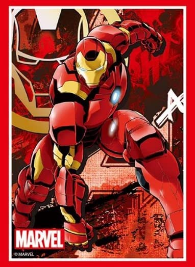 Bushiroad 60ct High Grade Standard Size Card Sleeves: Marvel - Iron Man Vol 3241