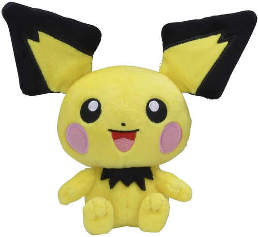 Pokemon Center: Sitting Cuties: Pichu Plush # 172 -  Generation 2 - 6 In