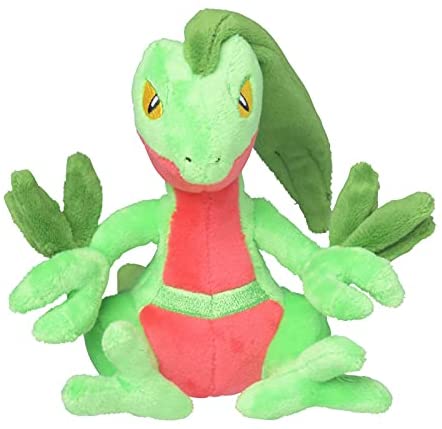 Pokemon 5 Inch Sitting Cuties Plush - Grovyle