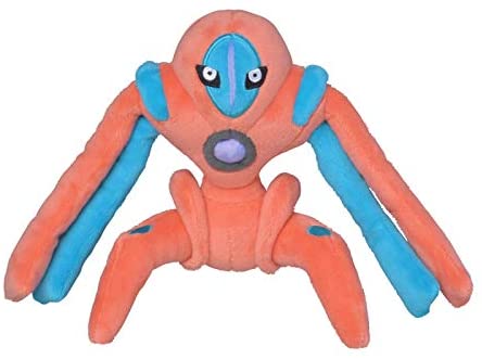 Pokemon Center: Sitting Cuties: Deoxys Defense Plush # 386 -  Generation 3 - 6 In