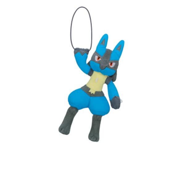 Banpresto 4 Inch Hanging Guraburarin Plush - Lucario