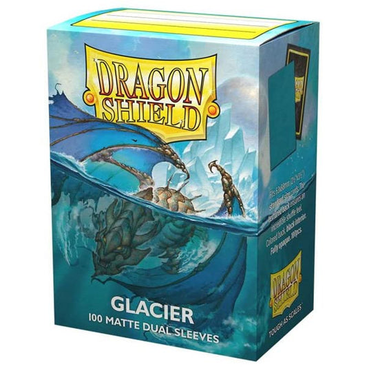 Dragon Shield 100ct Standard Card Sleeves - Dual Matte Glacier