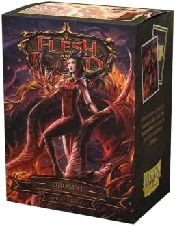 Dragon Shield 100ct Standard Card Sleeves - Matte Art: Flesh & Blood Uprising - Dromai