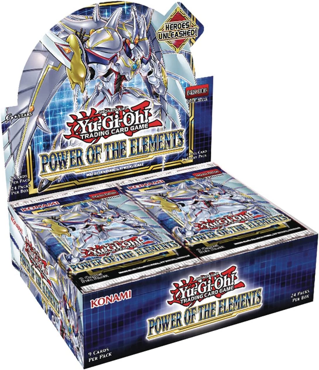 Yu-Gi-Oh! Booster Box Case - Power of the Elements (Unlimited) (Case of 12)