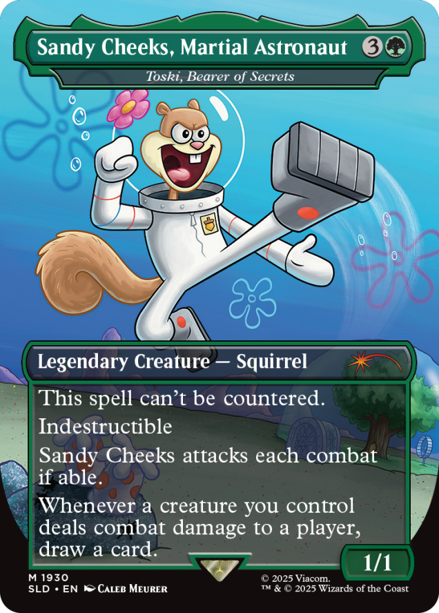 Magic the Gathering Secret Lair x SpongeBob SquarePants: Legends of Bikini Bottom (Foil)