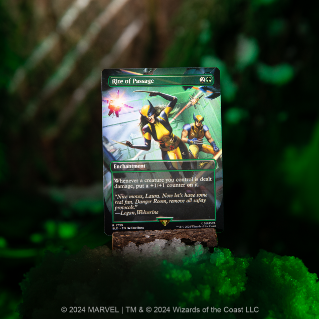 Magic the Gathering Secret Lair x Marvel's Wolverine - Non-Foil Edition