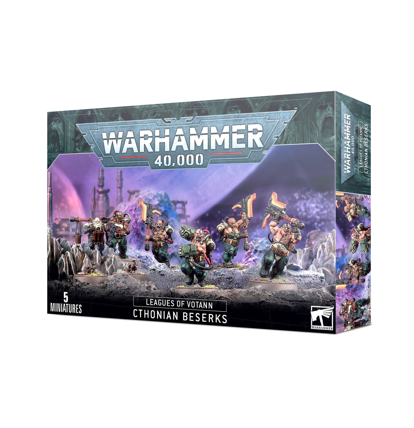 Games Workshop - Warhammer 40K - Leagues of Votann - Cthonian Beserks