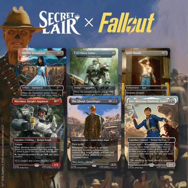 Magic the Gathering Secret Lair x Fallout: Beyond Vault 33 (Foil)