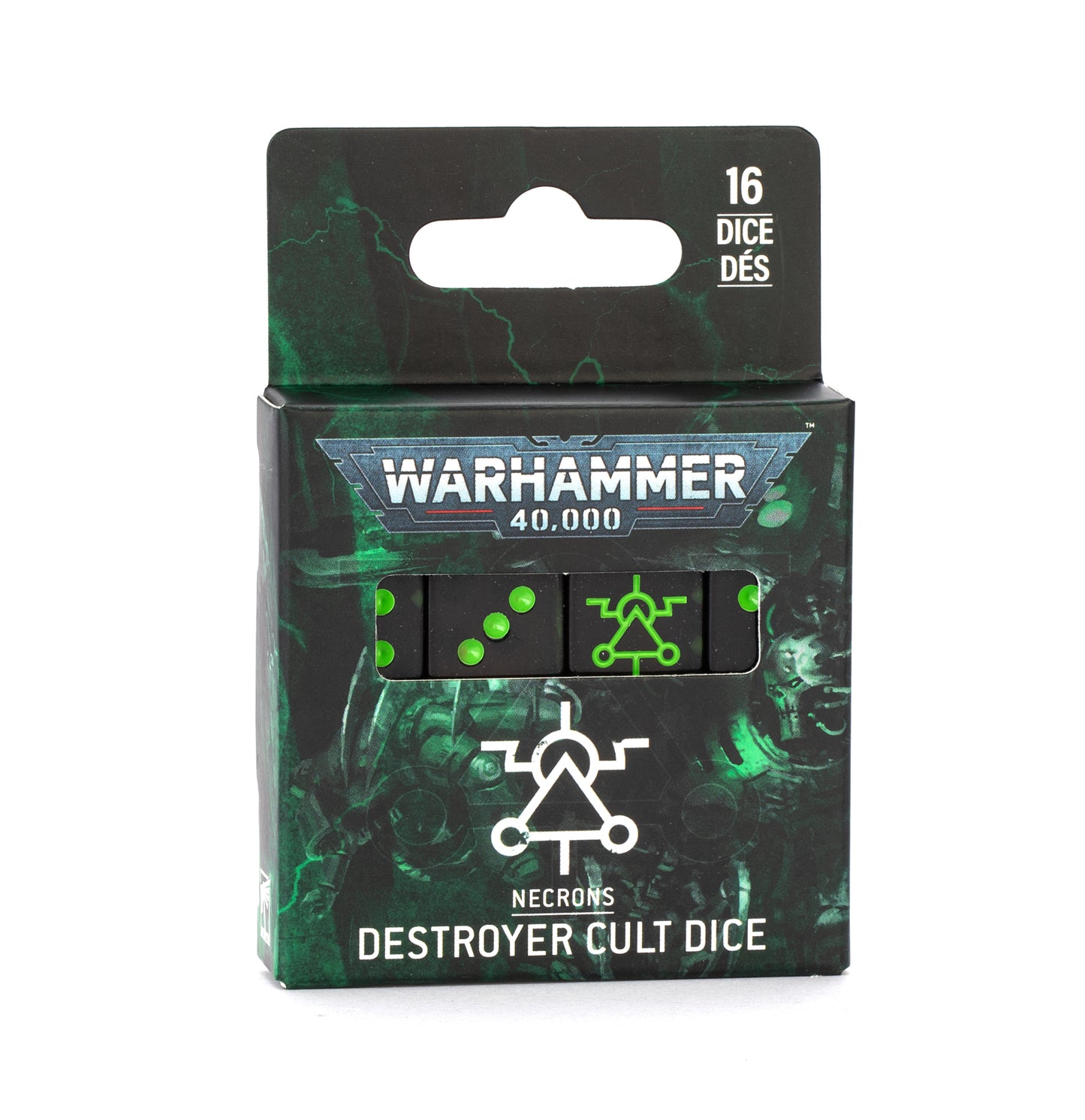 Games Workshop - Warhammer 40K - Necrons - Destoyer Cult Dice 2025