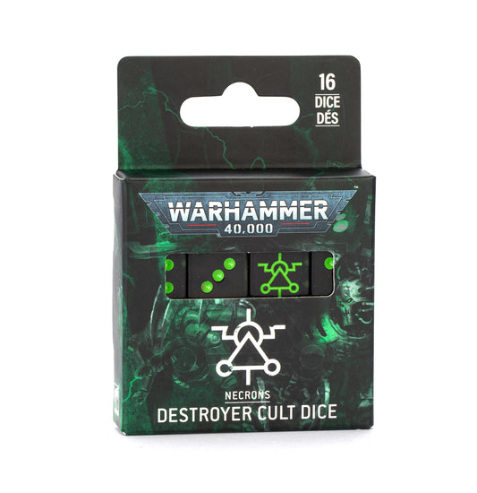 Games Workshop - Warhammer 40K - Necrons - Destoyer Cult Dice 2025