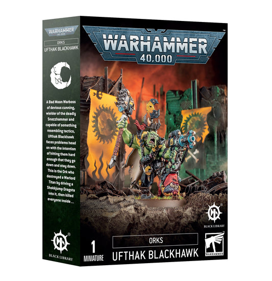 Games Workshop - Warhammer 40K - Orks - Ufthak Blackhawk