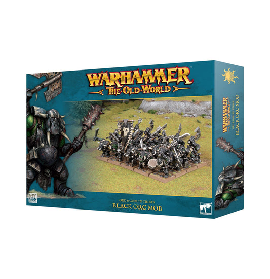 Games Workshop - Warhammer The Old World - Orc & Goblin Tribes - Black Orc Mob