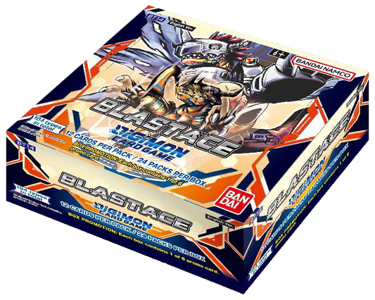 DIGIMON CARD GAME: BLAST ACE BOOSTER BOX [BT14] - CASE OF 12