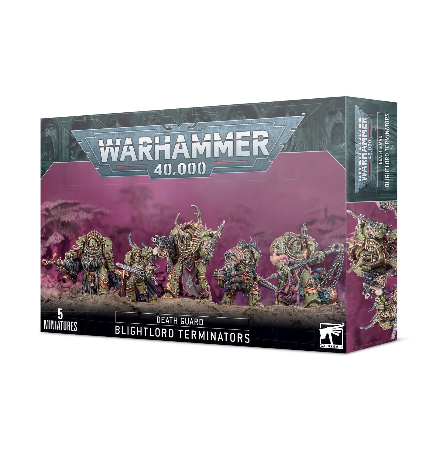 Games Workshop - Warhammer 40K - Death Guard - Blightlord Terminators
