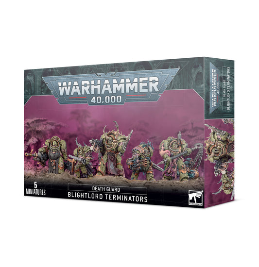 Games Workshop - Warhammer 40K - Death Guard - Blightlord Terminators