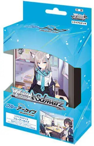 Weiss Schwarz Trading Card Game Blue Archive Trial Deck